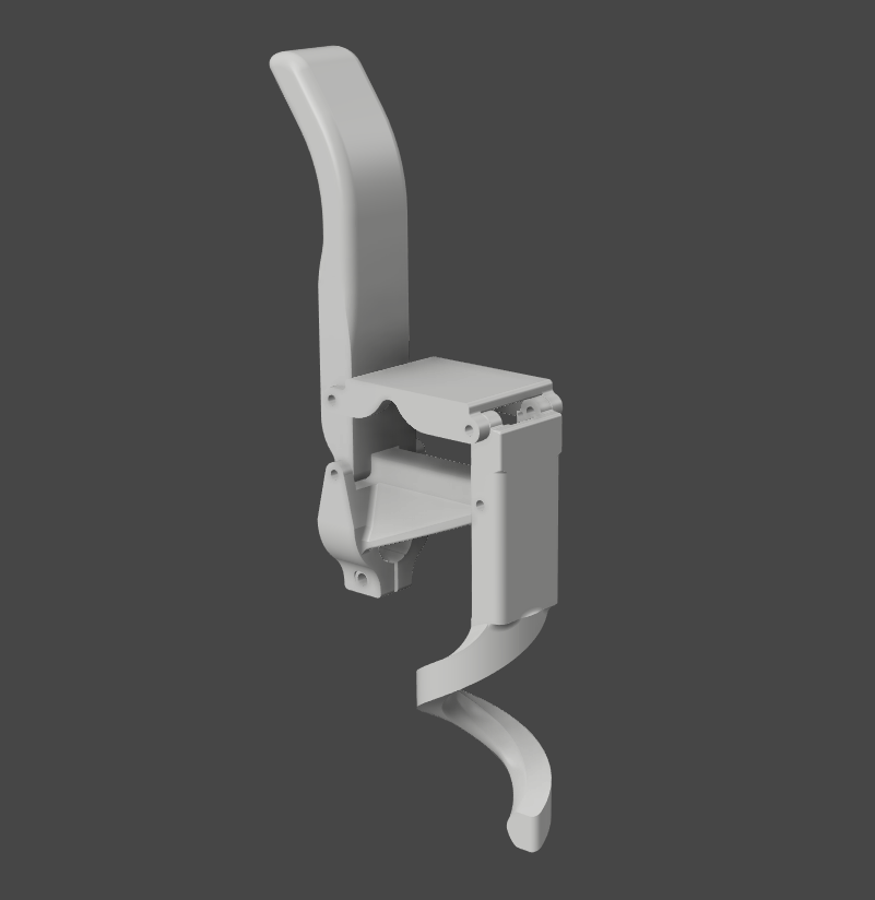 한 손으로 한 번에 소화기 사용을 돕는 보조기기