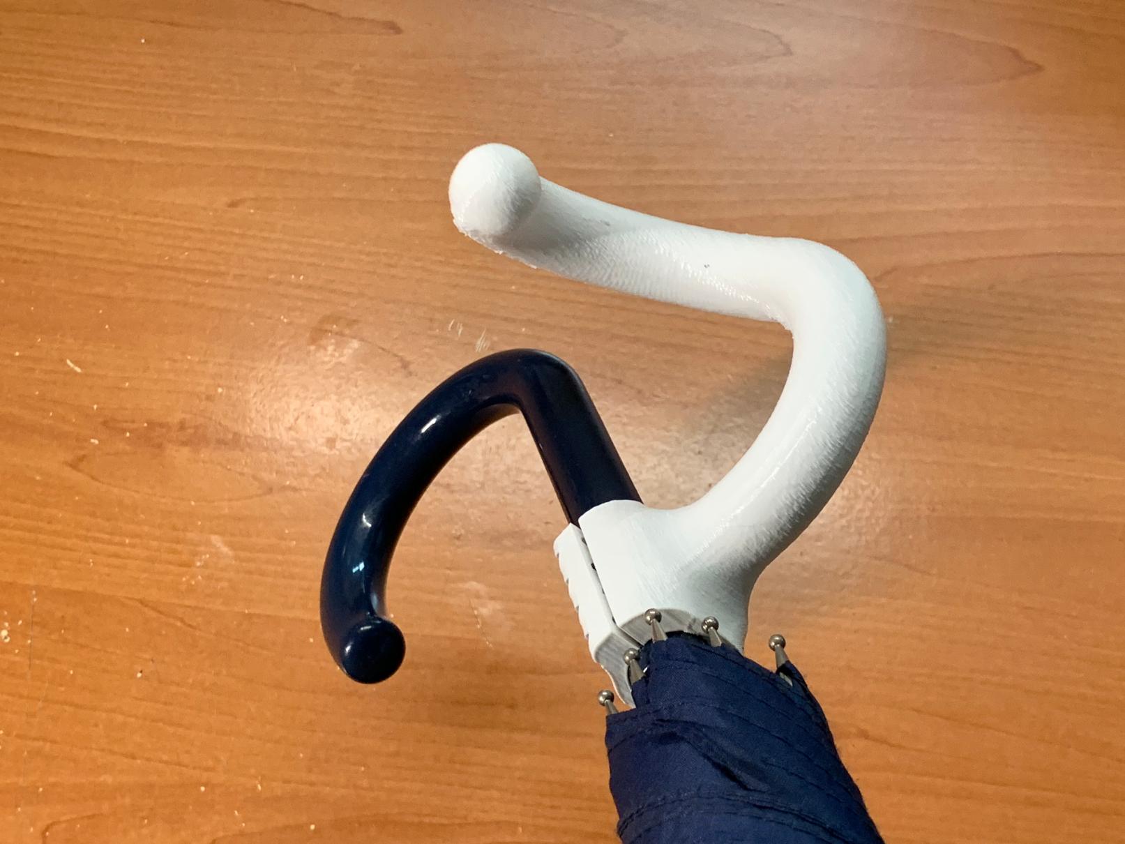 지체장애인을 위한 우산 손잡이