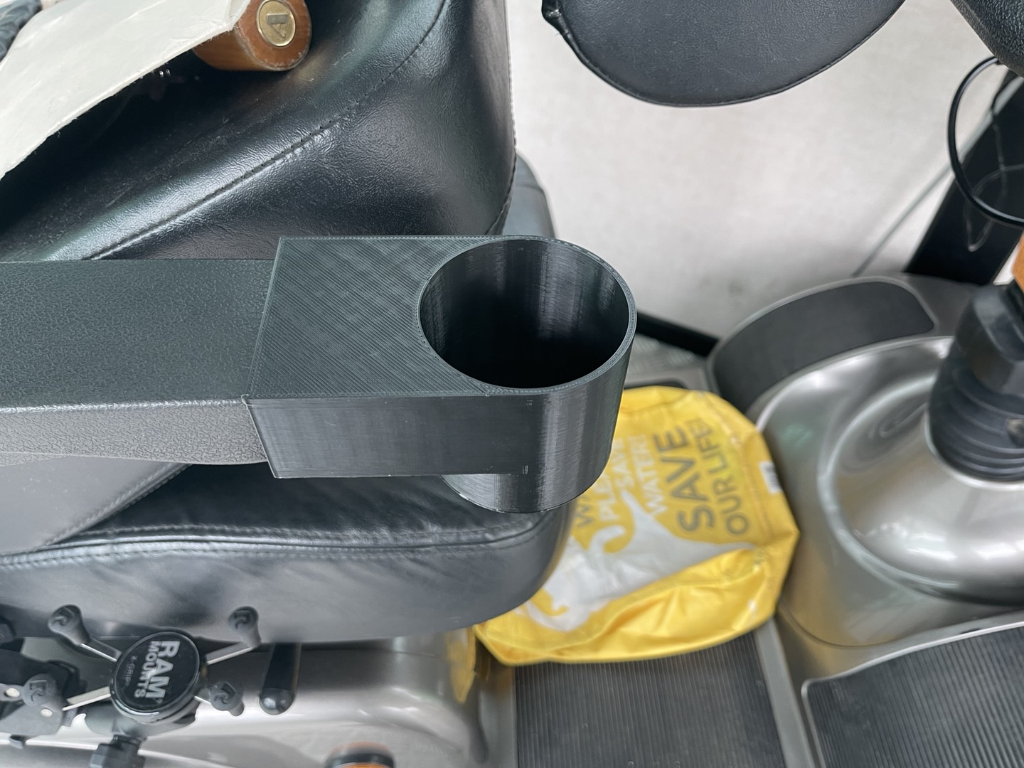 전동스쿠터 전용 컵홀더(팔걸이)