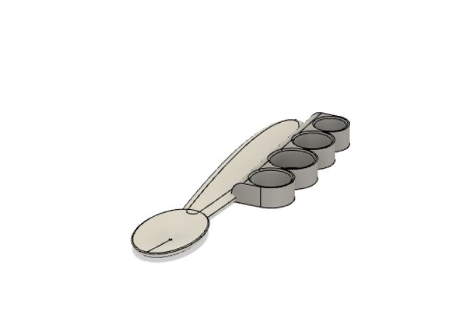 손가락스트레칭용 숟가락