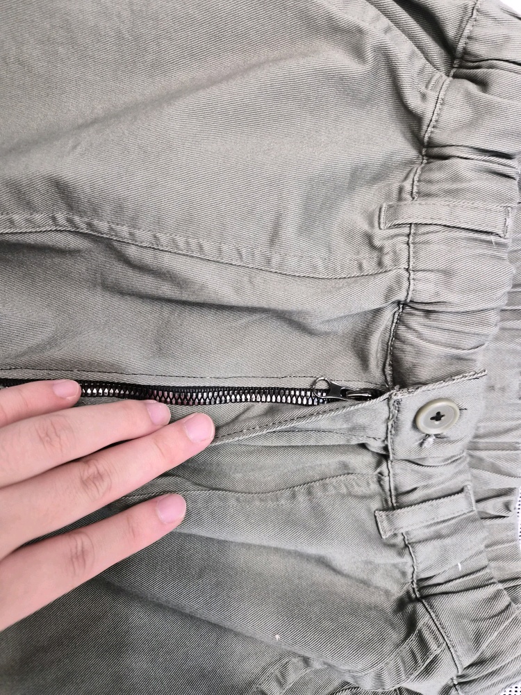 슬랙스 지퍼 연장