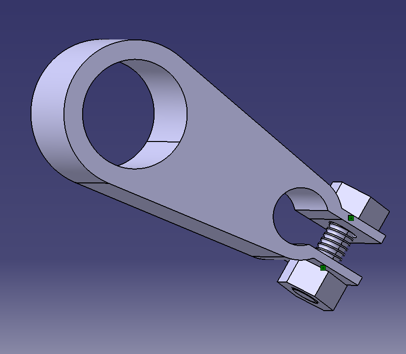 링겔대 사용자를 위한 우산 지지기구